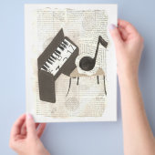 Prospectus 21,6 Cm X 24,94 Cm Flyers de notes musicales (main)