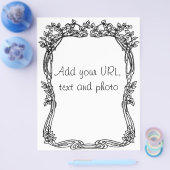 Prospectus 21,6 Cm X 24,94 Cm Flyers Feuille Art Déco (Simple)