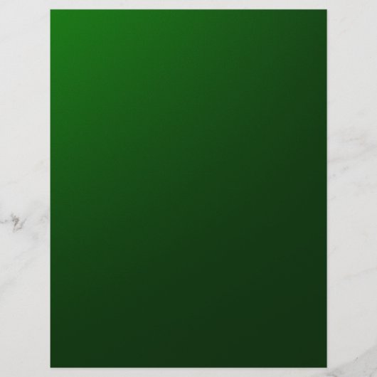 Prospectus 21,6 Cm X 24,94 Cm fond vert (Devant)