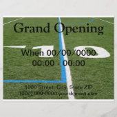 Prospectus 21,6 Cm X 24,94 Cm Football Field Ten (Devant)