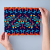 Prospectus 21,6 Cm X 24,94 Cm Formes déformées conception abstraite (main)