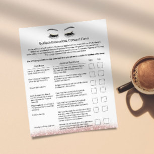 Prospectus 21,6 Cm X 24,94 Cm Formulaire de décharge de responsabilité des exten