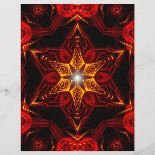 Prospectus 21,6 Cm X 24,94 Cm Fractal Starituel (Devant)
