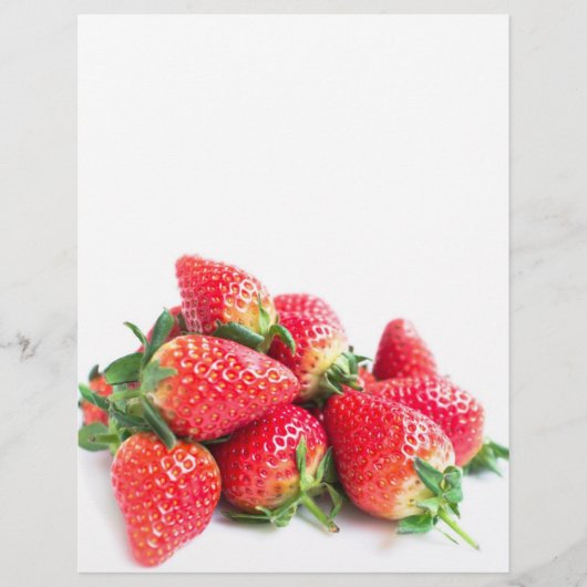 Prospectus 21,6 Cm X 24,94 Cm Fraise (Devant)
