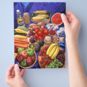Prospectus 21,6 Cm X 24,94 Cm Fruits et légumes (main)