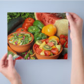 Prospectus 21,6 Cm X 24,94 Cm fruits et légumes frais (main)