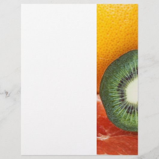 Prospectus 21,6 Cm X 24,94 Cm Fruits tropicaux : kiwi et pamplemousse (Devant)