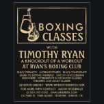 Prospectus 21,6 Cm X 24,94 Cm Gants de boxe Noir & Or, Classe de boxe Advert<br><div class="desc">Gants De Boxe Noir & Or,  Classe De Boxe Advert Flyers Par Le Magasin Carte de visite.</div>
