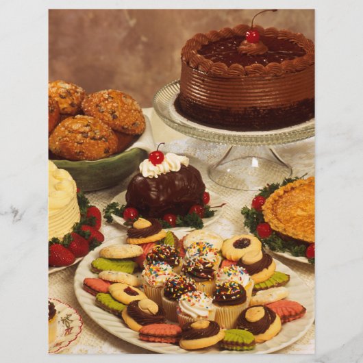 Prospectus 21,6 Cm X 24,94 Cm Gâteaux et bonbons (Devant)