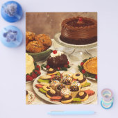 Prospectus 21,6 Cm X 24,94 Cm Gâteaux et bonbons (Simple)