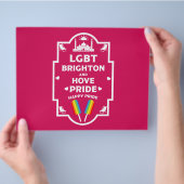 Prospectus 21,6 Cm X 24,94 Cm Gay pride Brighton (main)