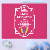 Prospectus 21,6 Cm X 24,94 Cm Gay pride Brighton (Simple)