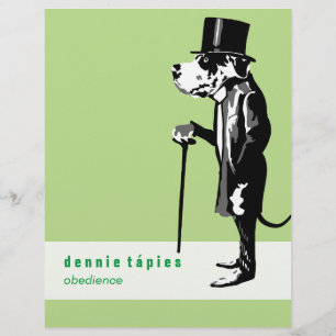 Prospectus 21,6 Cm X 24,94 Cm Grand Danois Flyer