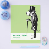 Prospectus 21,6 Cm X 24,94 Cm Grand Danois Flyer (Simple)