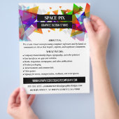 Prospectus 21,6 Cm X 24,94 Cm Graphique Triangle Design, Graphisme Design Advert (main)