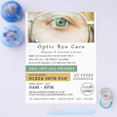 Prospectus 21,6 Cm X 24,94 Cm Green Eye, Optician, Technical Practitioner (Simple)