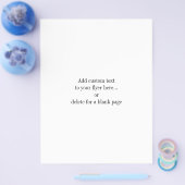 Prospectus 21,6 Cm X 24,94 Cm Gris et noir sur blanc (Simple)