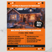 Prospectus 21,6 Cm X 24,94 Cm Halloween (Devant)