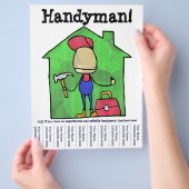 Prospectus 21,6 Cm X 24,94 Cm Handyman ! Flyer (main)