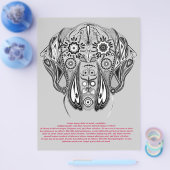 Prospectus 21,6 Cm X 24,94 Cm helle modèle (Simple)