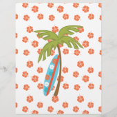 Prospectus 21,6 Cm X 24,94 Cm Hibiscus Surboard (Dos)