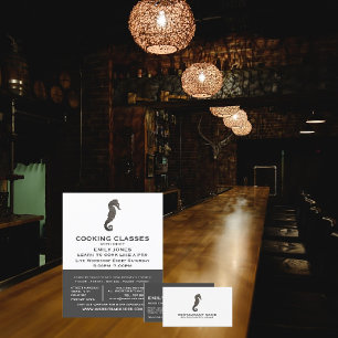 Prospectus 21,6 Cm X 24,94 Cm Hippocampe Rustique, Fruits de mer, Classes de Cui