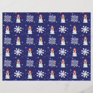 Prospectus 21,6 Cm X 24,94 Cm Hommes de neige