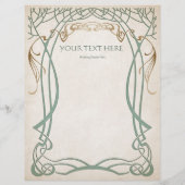 Prospectus 21,6 Cm X 24,94 Cm Imaginaire médiéval Celtic Mariage (Dos)