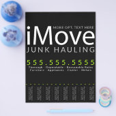 Prospectus 21,6 Cm X 24,94 Cm iMove. Moving Hauling Business Publicité (Simple)