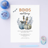 Prospectus 21,6 Cm X 24,94 Cm Invitation de la fête d'Halloween (Simple)