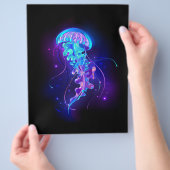 Prospectus 21,6 Cm X 24,94 Cm Jellyfish éclatante couleur (main)
