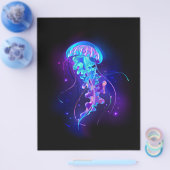 Prospectus 21,6 Cm X 24,94 Cm Jellyfish éclatante couleur (Simple)