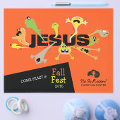 Prospectus 21,6 Cm X 24,94 Cm Jésus effrayant (Simple)