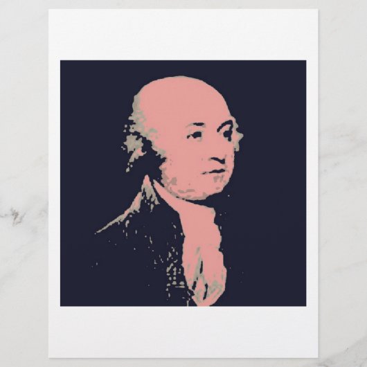 Prospectus 21,6 Cm X 24,94 Cm John Adams (Devant)