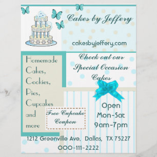 Prospectus 21,6 Cm X 24,94 Cm Joli prospectus de boulangerie