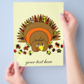 Prospectus 21,6 Cm X 24,94 Cm Jolie couleur complète Turquie (main)