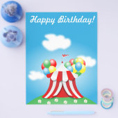 Prospectus 21,6 Cm X 24,94 Cm Joyeux anniversaire (Simple)