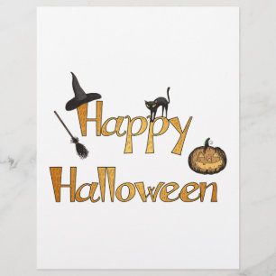 Prospectus 21,6 Cm X 24,94 Cm Joyeux Halloween