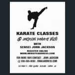 Prospectus 21,6 Cm X 24,94 Cm Karate Silhouette, Karate Class Publicité<br><div class="desc">Karate Silhouette,  Karate Class Publicité Flyers Par Le Magasin Carte de visite.</div>