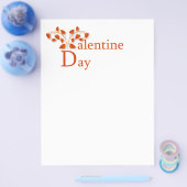 Prospectus 21,6 Cm X 24,94 Cm la fête de la Saint-Valentin (Simple)