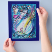 PROSPECTUS 21,6 CM X 24,94 CM LA NEIGE AVEC LA BOULE (main)