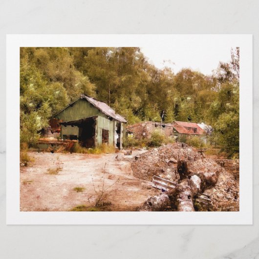 PROSPECTUS 21,6 CM X 24,94 CM LA VIEILLE MINE D'OR (Devant)