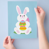 Prospectus 21,6 Cm X 24,94 Cm Lapin de Pâques (main)