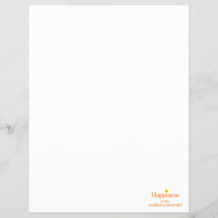 Prospectus 21,6 Cm X 24,94 Cm Le bonheur est la Casserole de ma mère