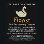 Prospectus 21,6 Cm X 24,94 Cm Le cygne floral Daisy, la publicité fleuriste<br><div class="desc">Floral Daisy Swan,  Floristry Advertising Flyers by The Carte de visite Store.</div>