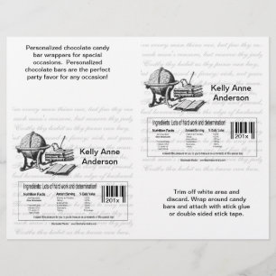 Prospectus 21,6 Cm X 24,94 Cm Les Enveloppes Graduate Candybar (Avec F nutritif