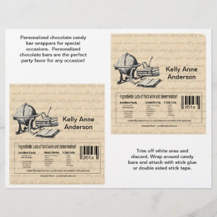 Prospectus 21,6 Cm X 24,94 Cm Les Enveloppes Graduées Candybar En Beige (Nutriti