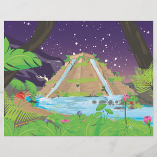 Prospectus 21,6 Cm X 24,94 Cm Les jardins suspendus de Babylone