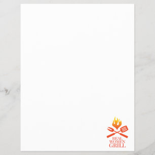 Prospectus 21,6 Cm X 24,94 Cm Les vraies femmes grillent