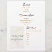 Prospectus 21,6 Cm X 24,94 Cm Ligne blanche (Dos)